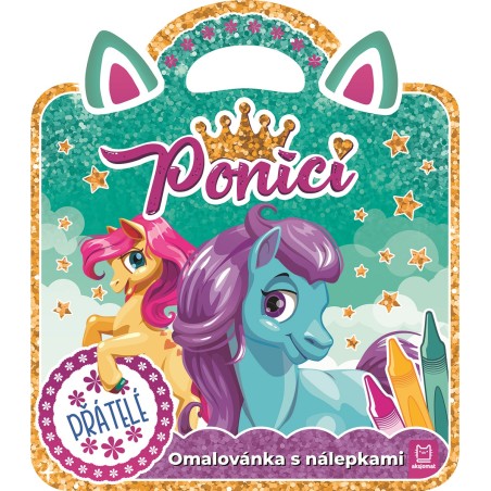 Omalovánka. Poníci - Přátelé
